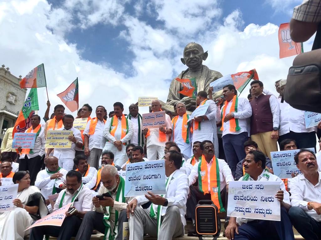Karnataka Cauvery Tamil Nadu JD(S) BJP HD Kumaraswamy BS Yediyurappa