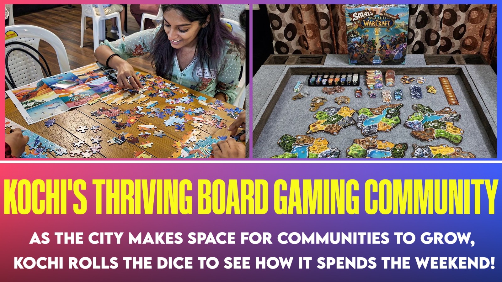 Kochi's thriving board gaming groups