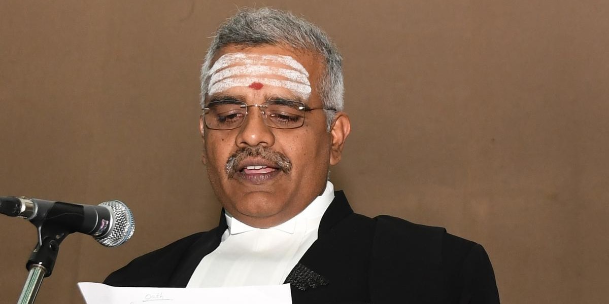 Justice Anand Venkatesh became a Madras High Court judge in 2020. (Sourced) 