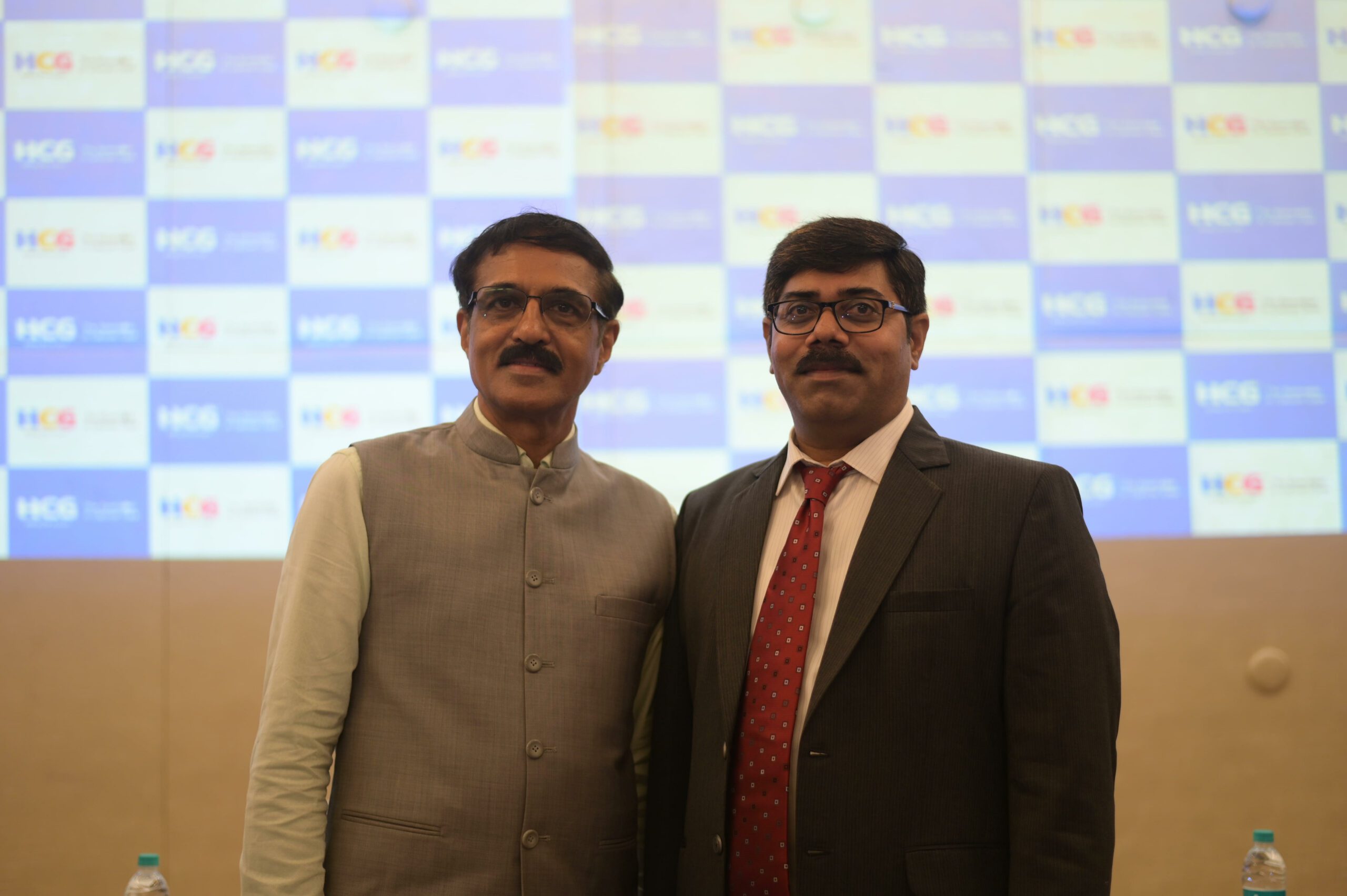 Dr BS Ajaikumar and Dr Satheesh CT who led the pilot study. (Supplied)