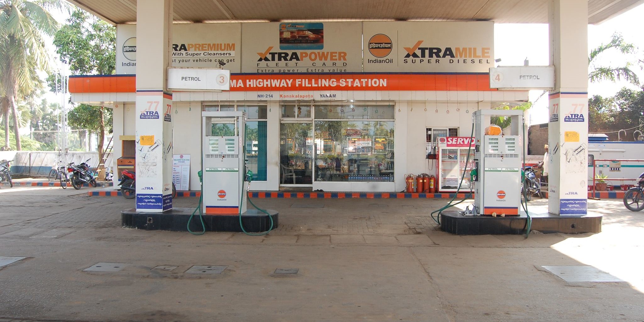 Yanam illegal fuel sale