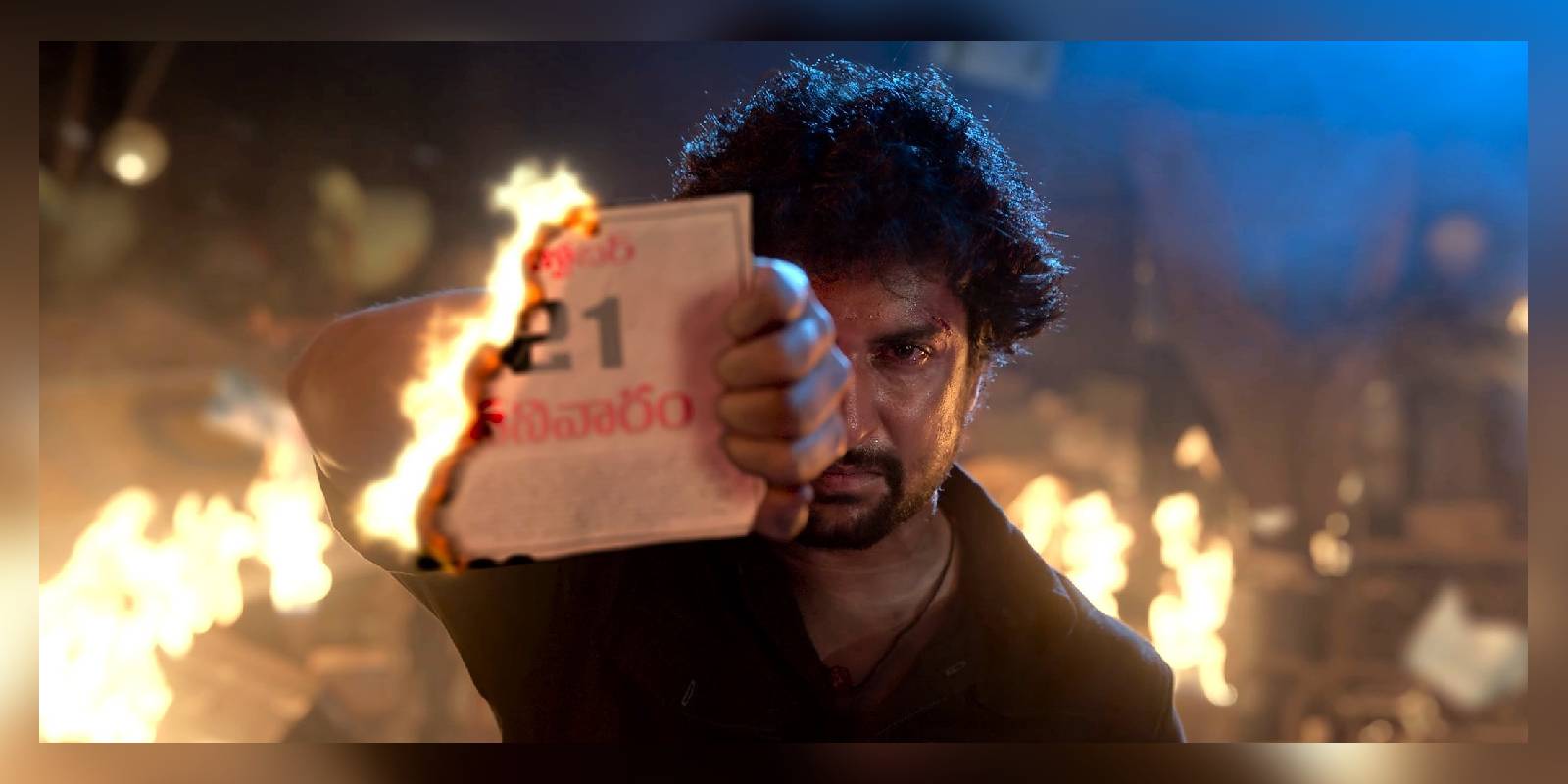 Actor Nani in Saripodhaa Sanivaaram