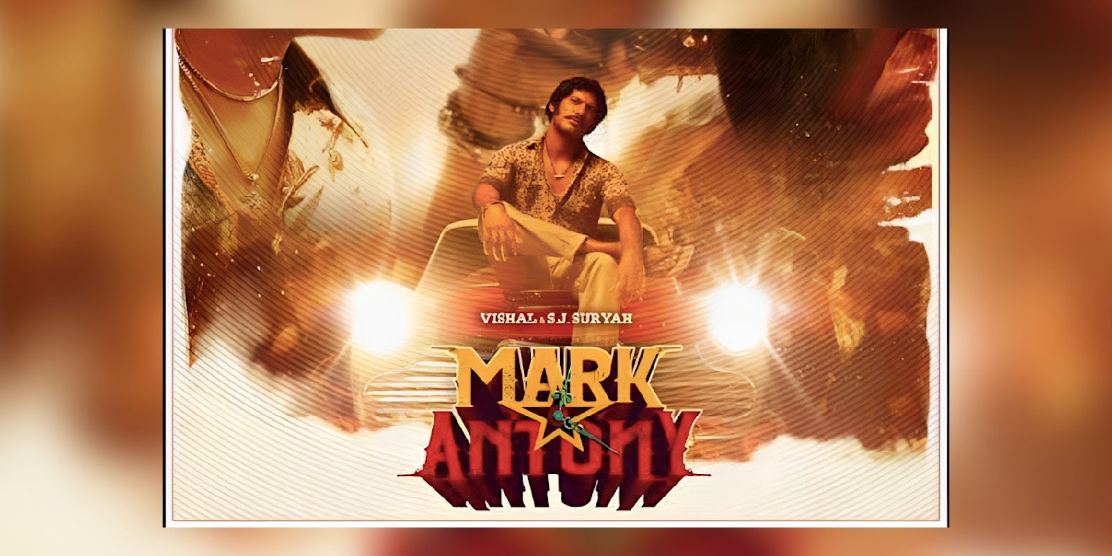 Actor Vishal in Mark Antony