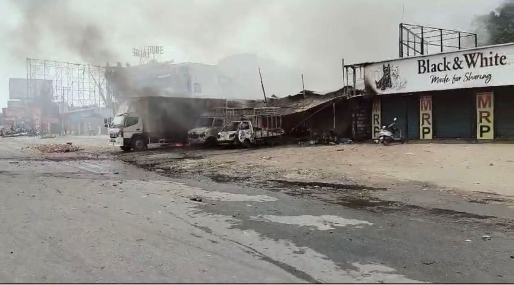 A total of 16 people were killed in a fire accident at a firecrackers godown in Attibele. (Supplied)