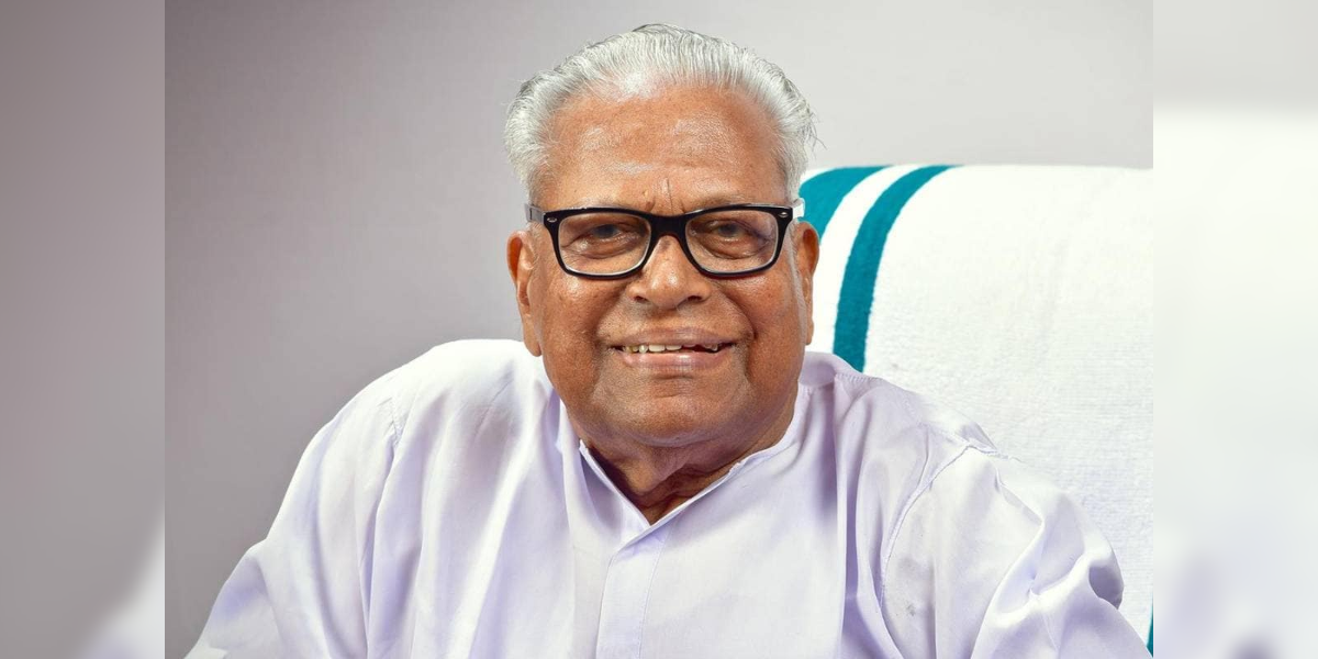 V S Achuthanandan. (Wikimedia Commons)