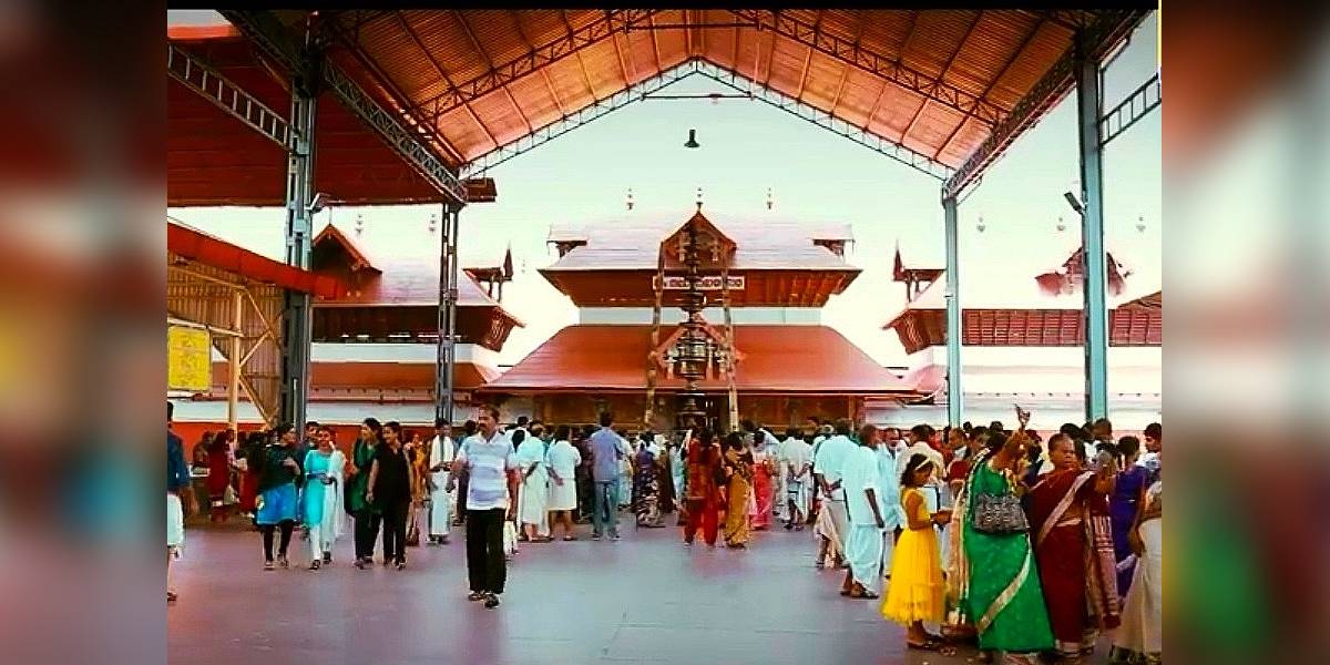The Sree Krishna Temple at Guruvayur in Thrissur.