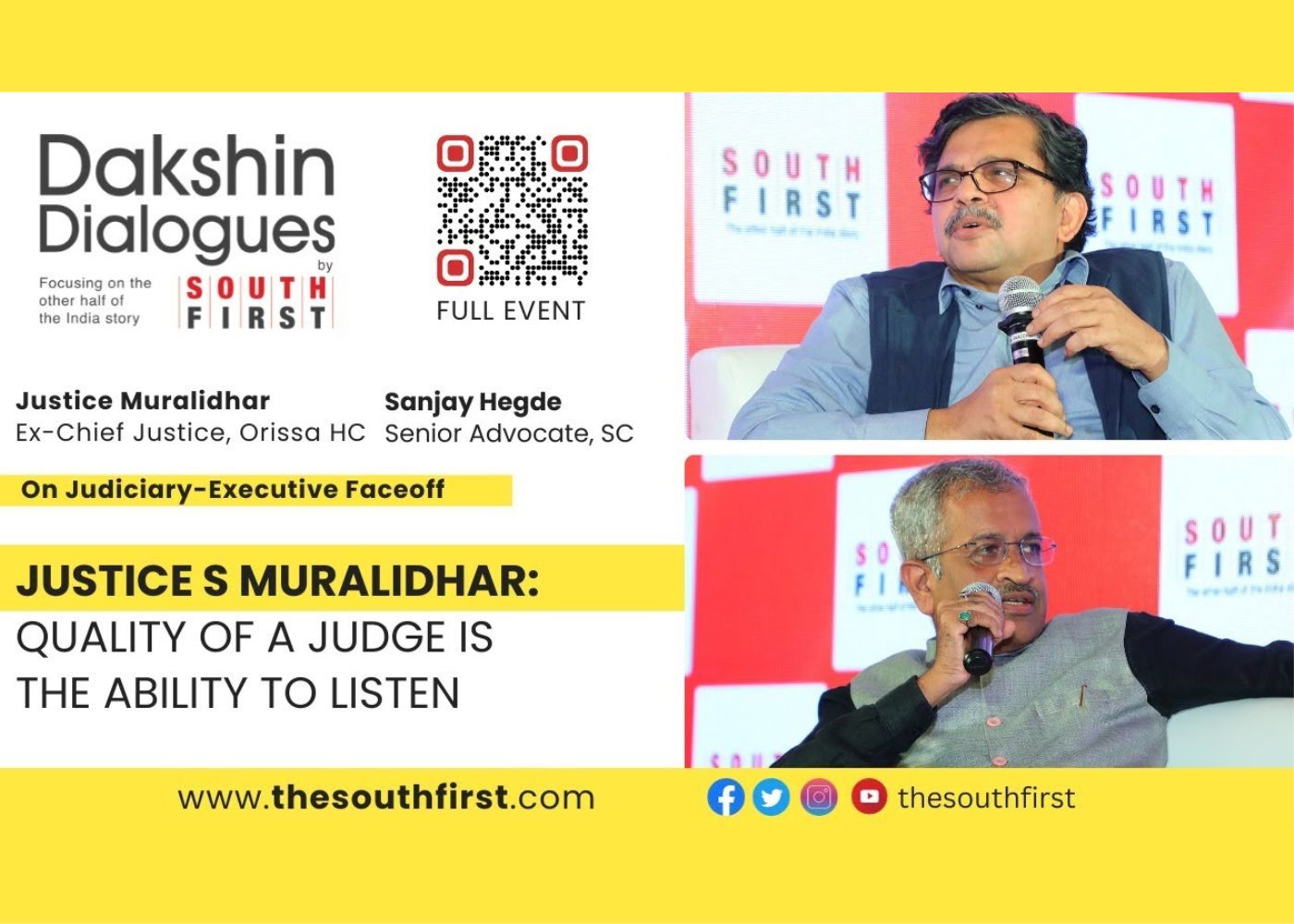 Justice Muralidhar Dakshin Dialogues