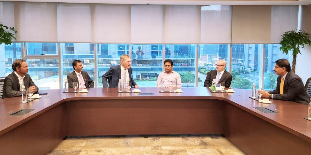 KTR inaugurates Goldman Sachs. office.