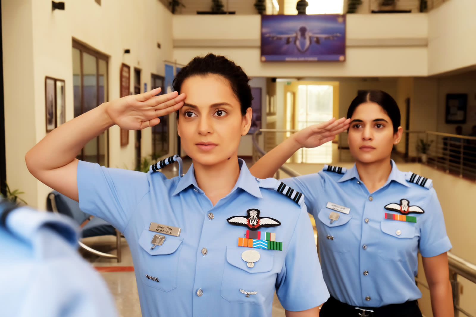 Kangana Ranaut in Tejas