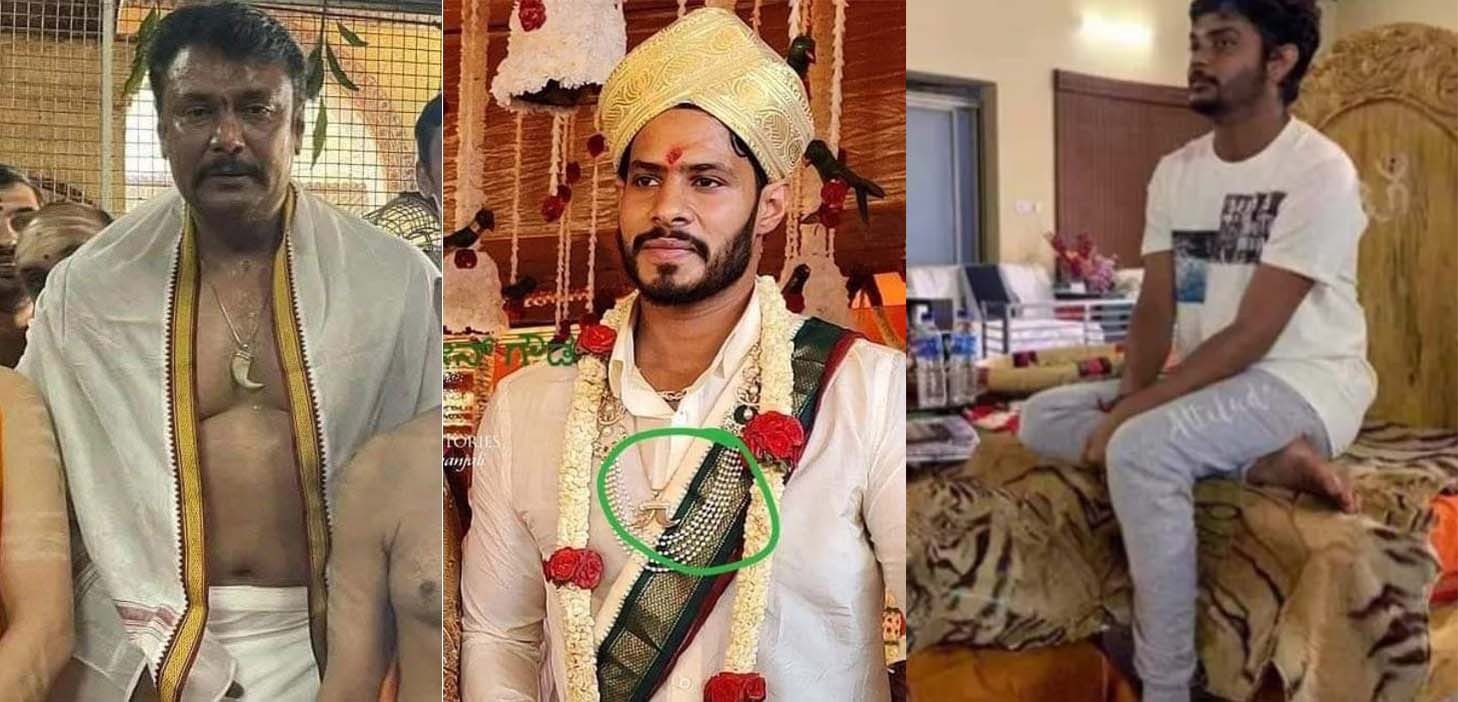 Darshan tiger claw Big Boss