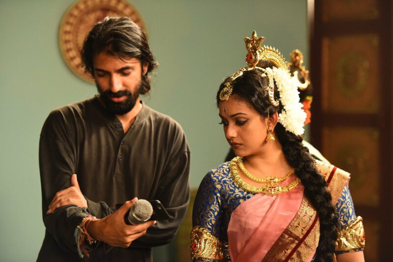 Keerthy Suresh with Mahanati director Nag Ashwin