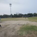 Pitch at the cricket field inside the Professor Jayankar Mini Stadium in Siddipet. Expressing happines with the sports development in Siddipet, the athletes now want proper coaches, maintenance training facilities