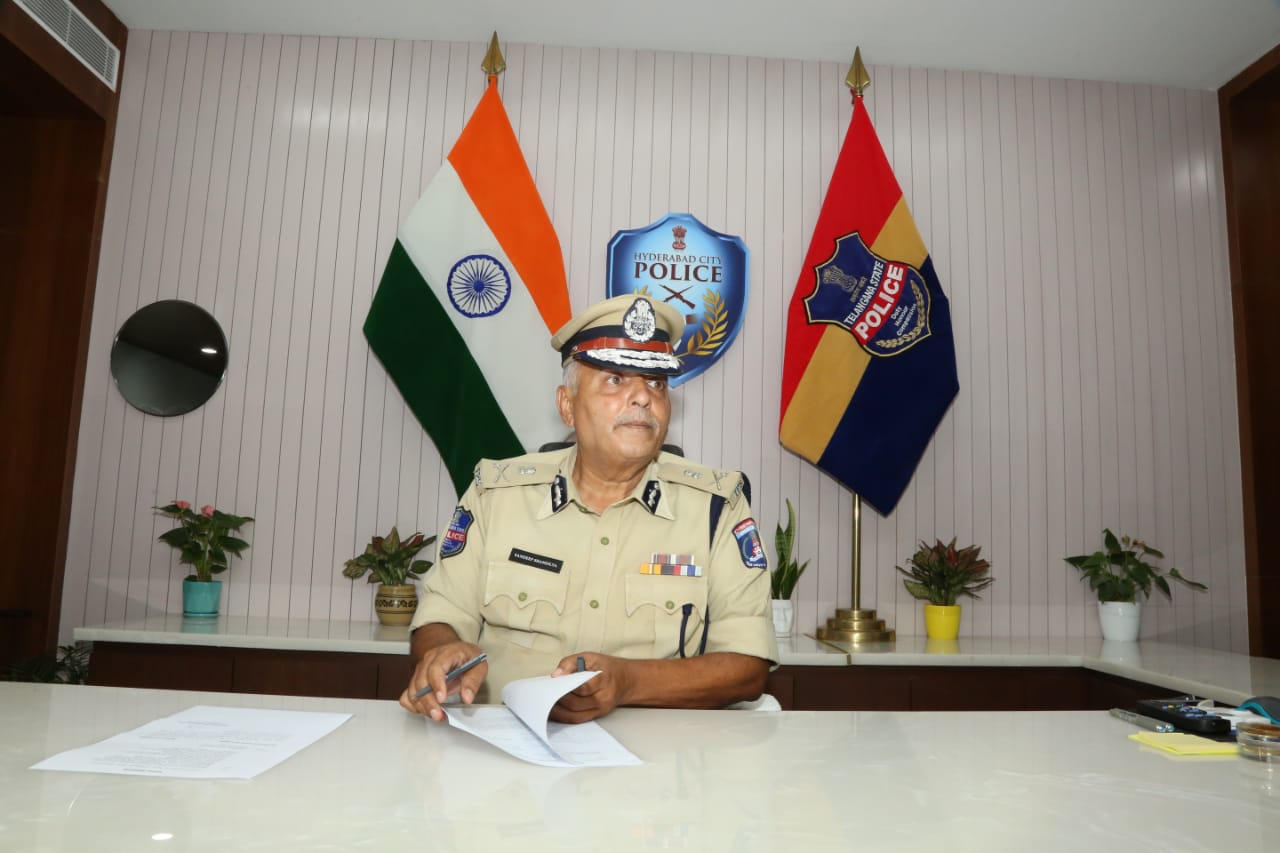 Sandeep Shandilya new Commissioner of Police of Hyderabad.