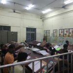 Students studying at Central Library