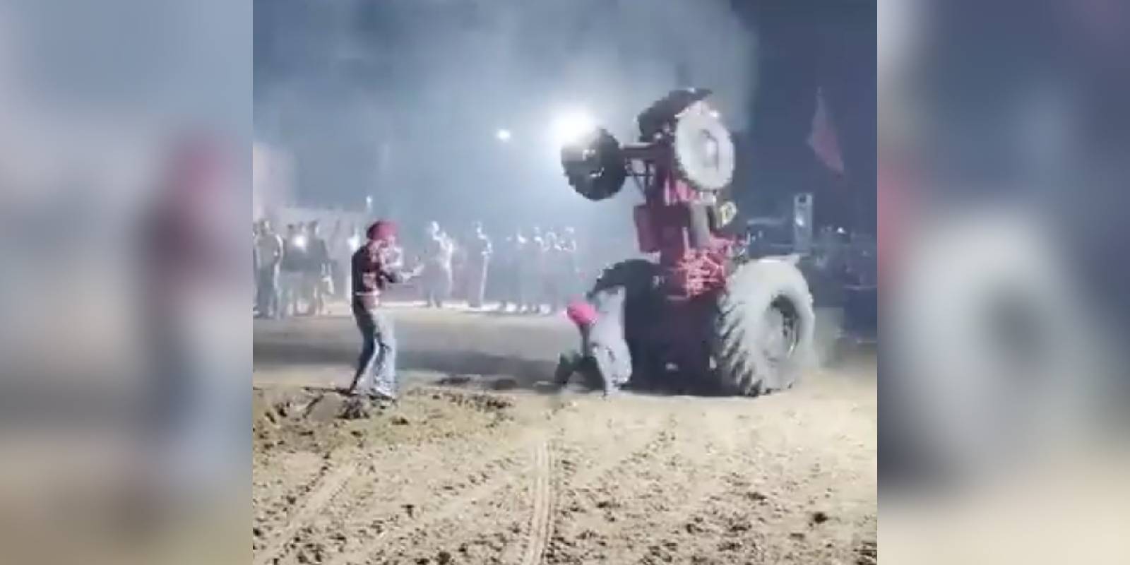 Sukhmandeep Singh died while performing the tractor stunt