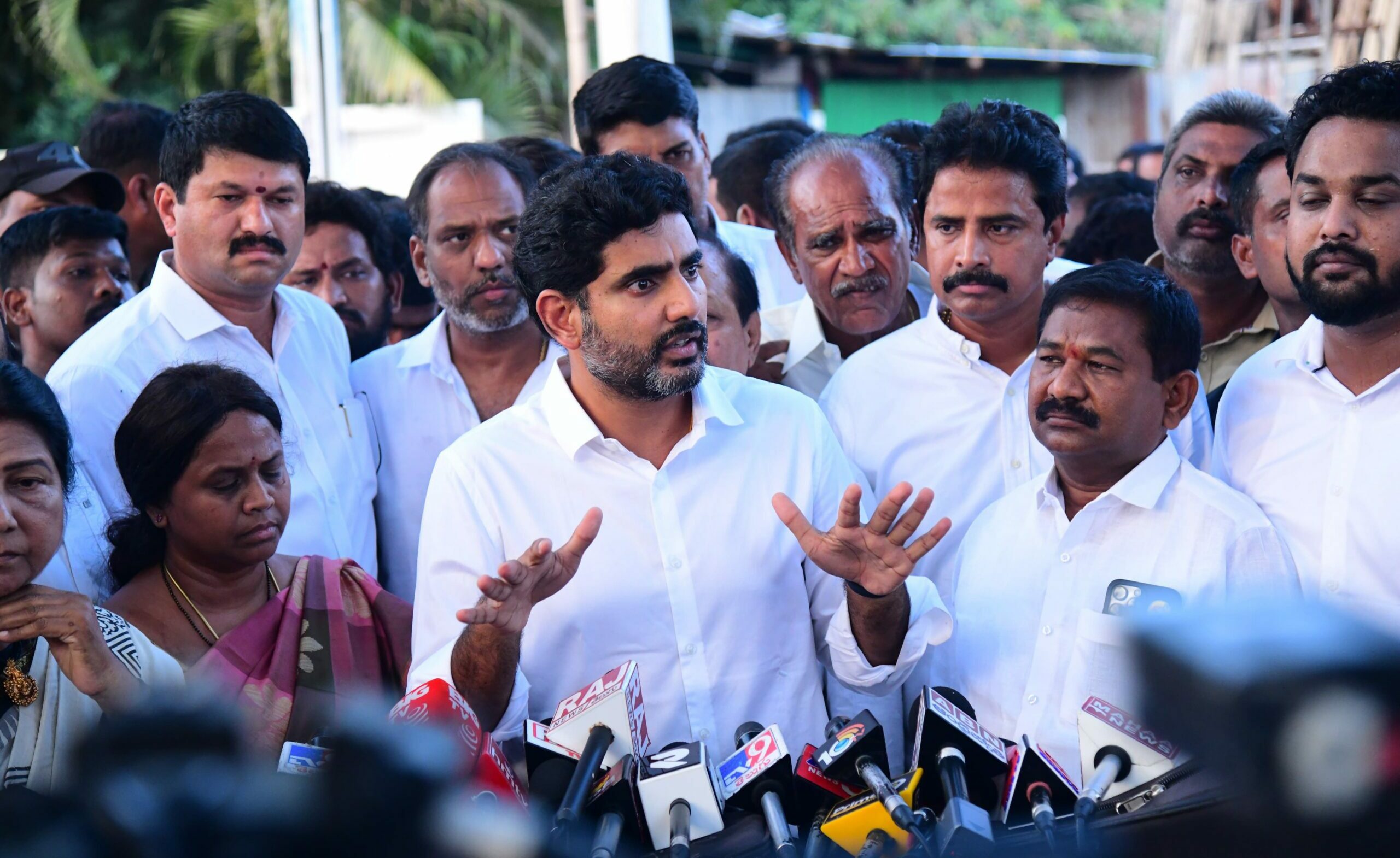 Nara Lokesh IRR scam