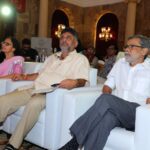 Revathy Ashok with DK Shivakumar and Vasu Gandikota