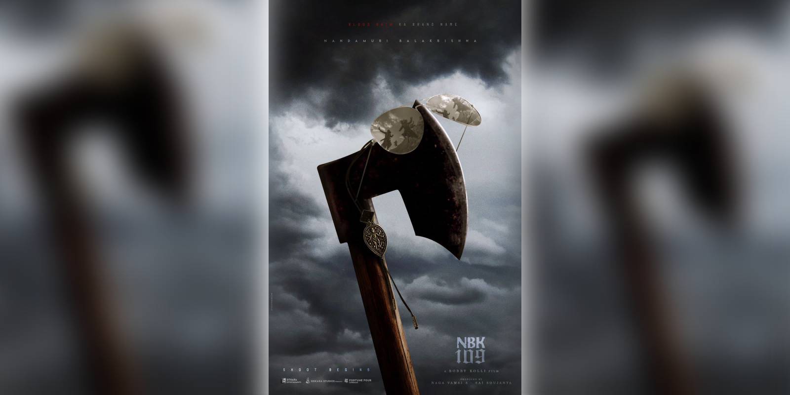 A poster of Balakrishna's next film