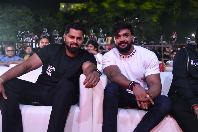 Abhishek Ambareesh at kaiva trailer launch