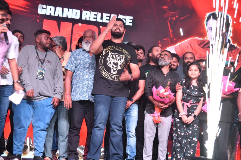 Abhishek Ambareesh at the trailer launch