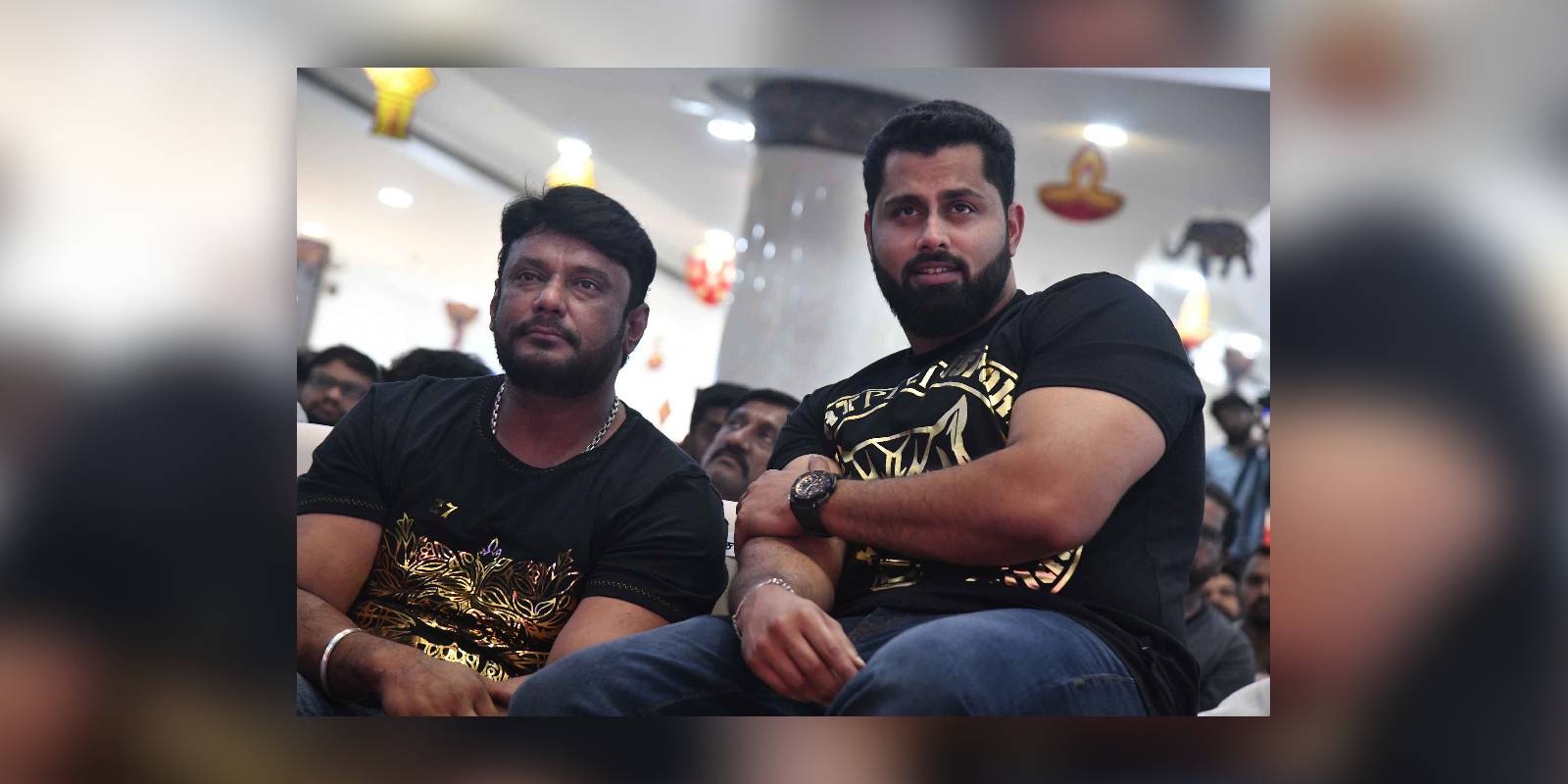 Darshan with Abhishek Ambareesh