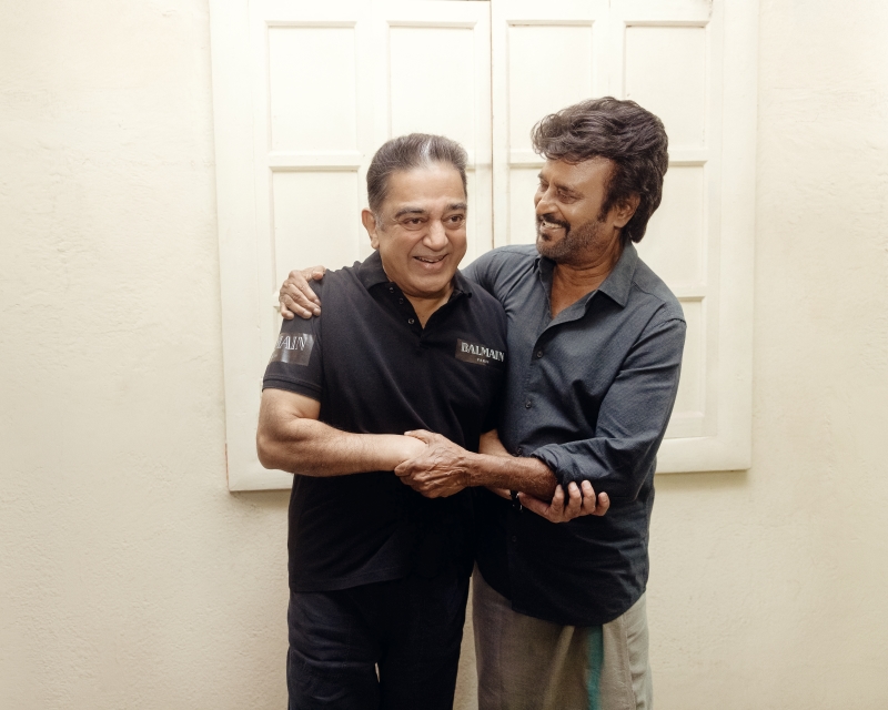 Kamal Haasan and Rajinikanth