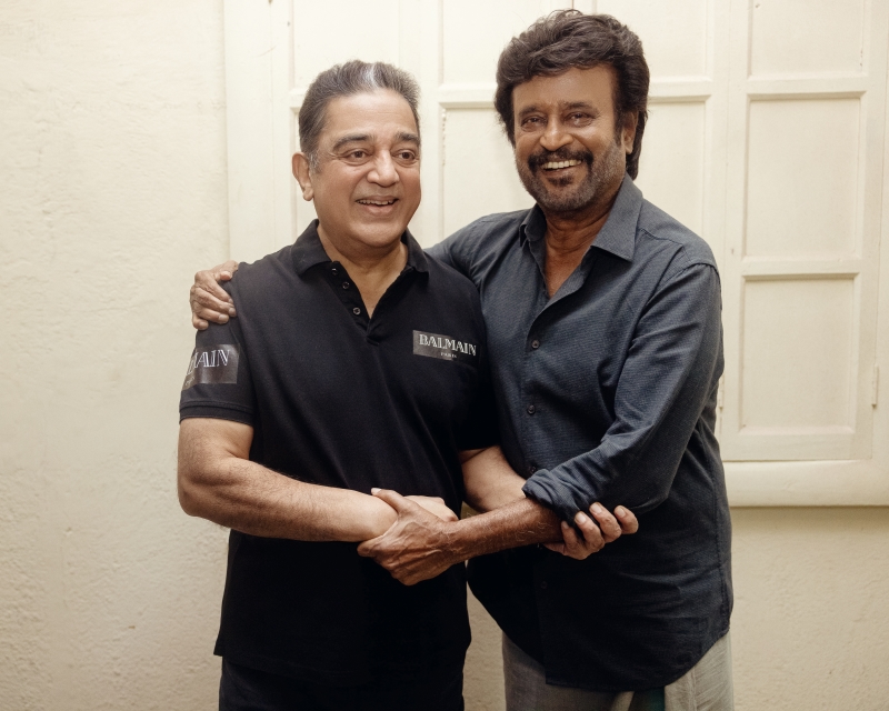 Kamal Haasan and Rajinikanth