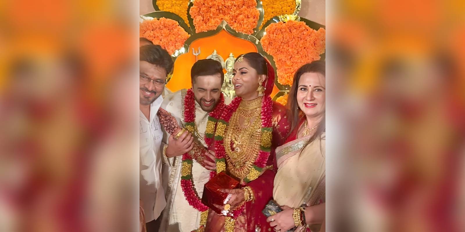 Karthika Nair weds Rohit