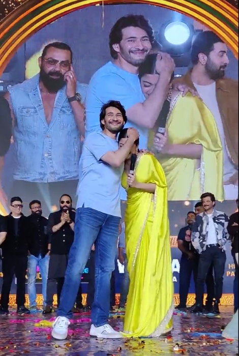 Mahesh Babu and Rashmika