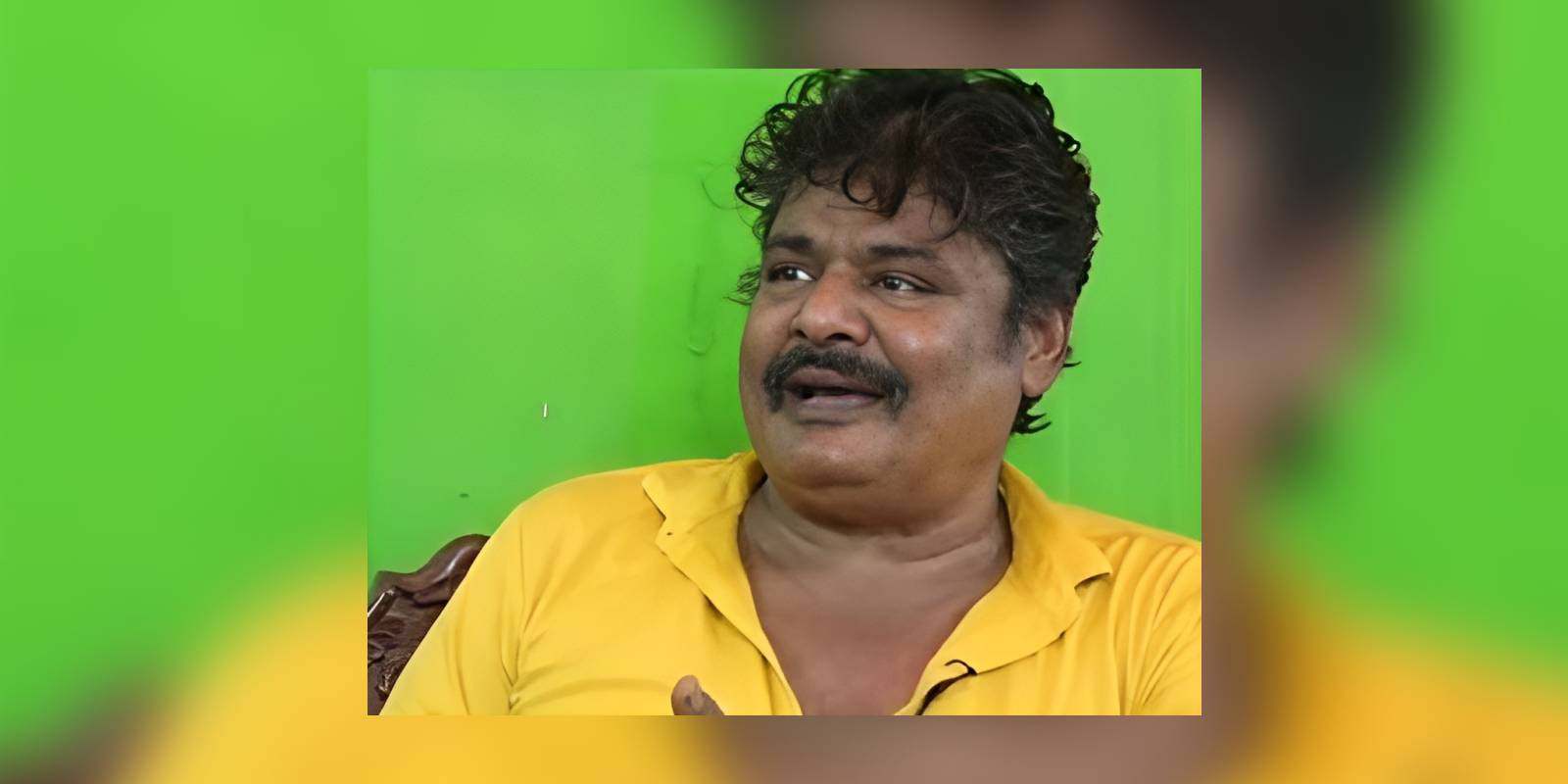 Mansoor Ali Khan at a press conference