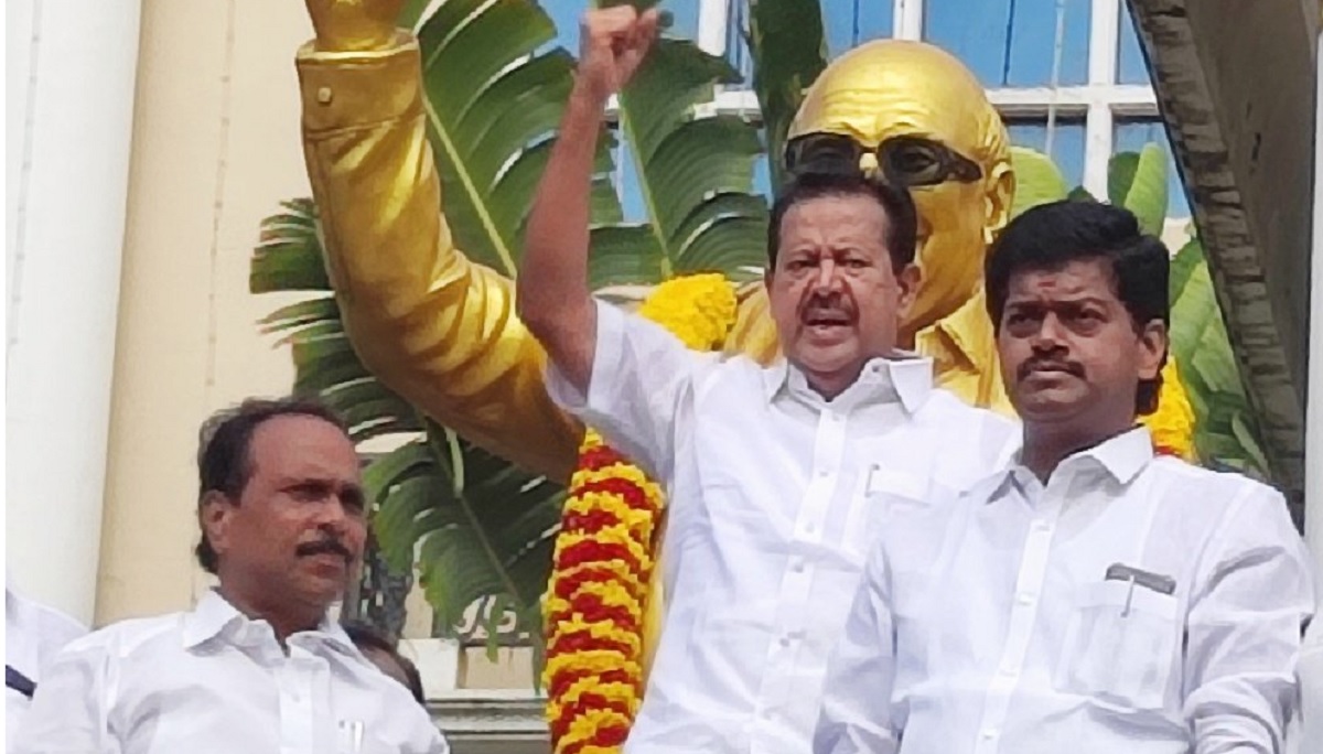 Minister Ponmudy reminded Governor RN Ravi of his powers. (Supplied)