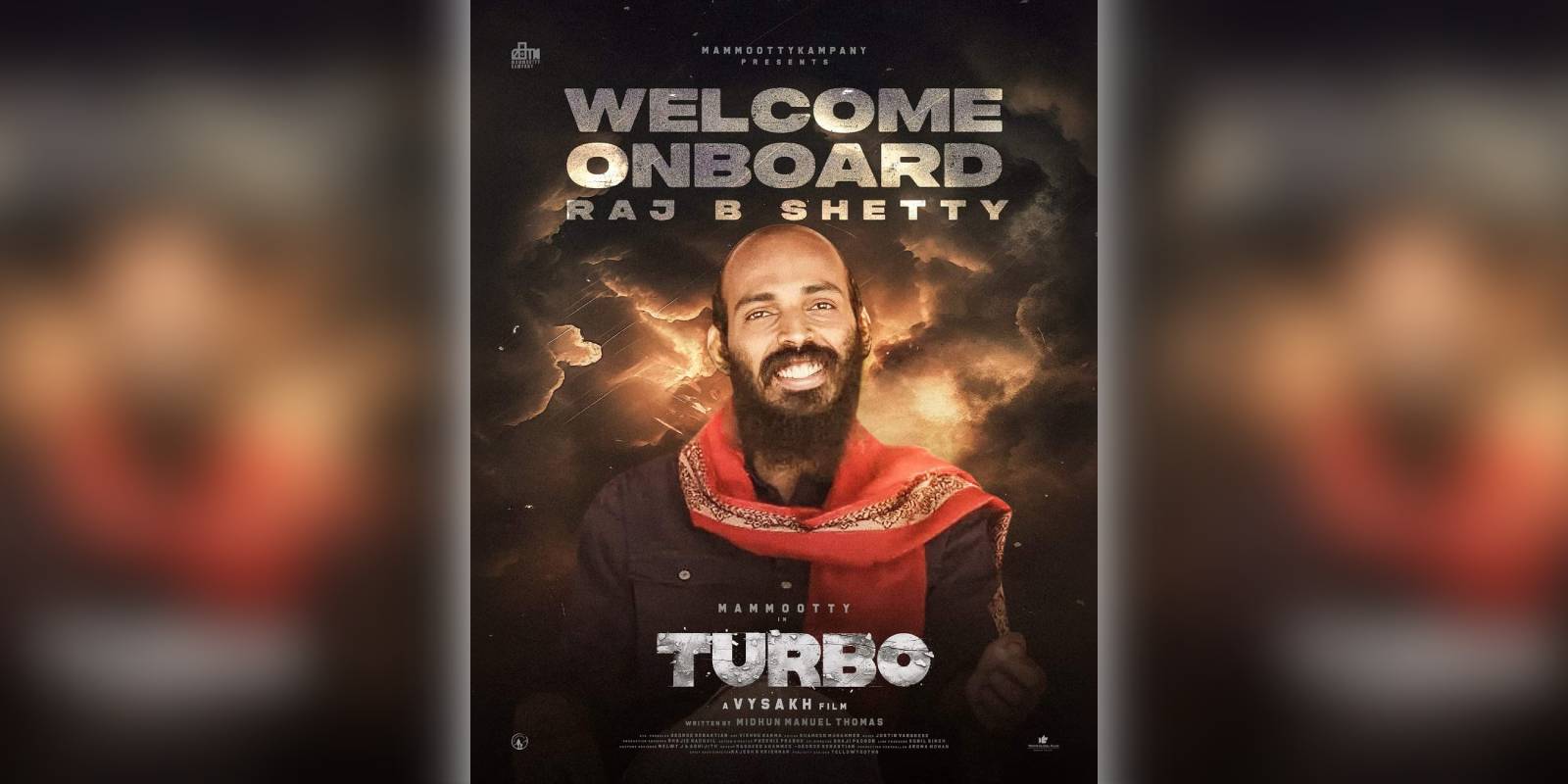 Raj B Shetty in Turbo