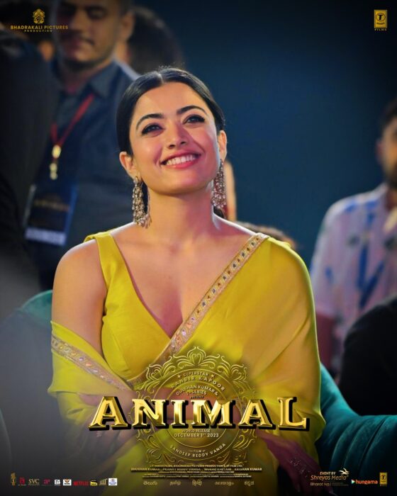 Rashmika Mandanna at the pre-release event