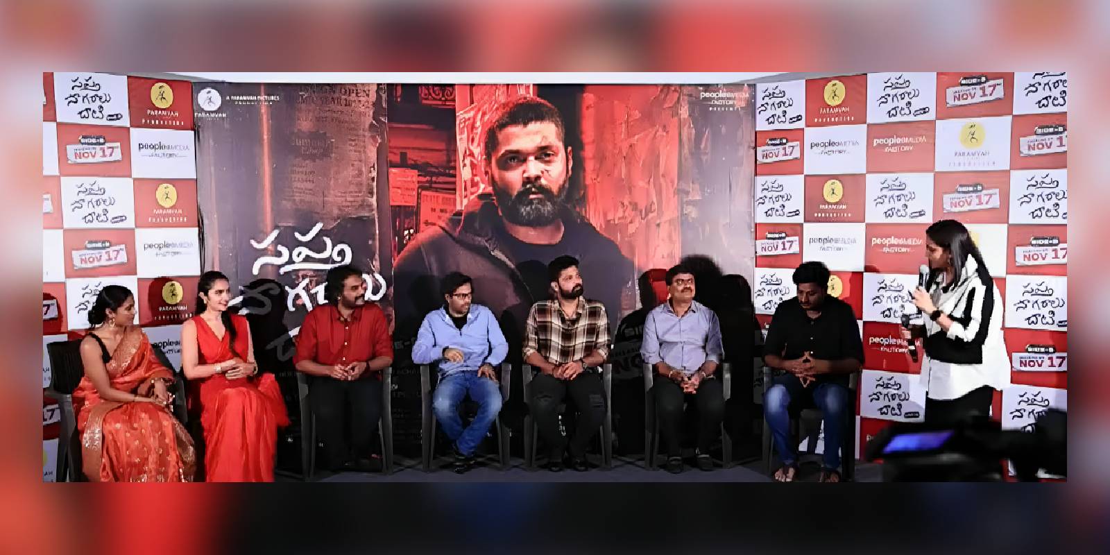 Rakshit Shetty and team Sapta Sagaralu Dhaati-Side B