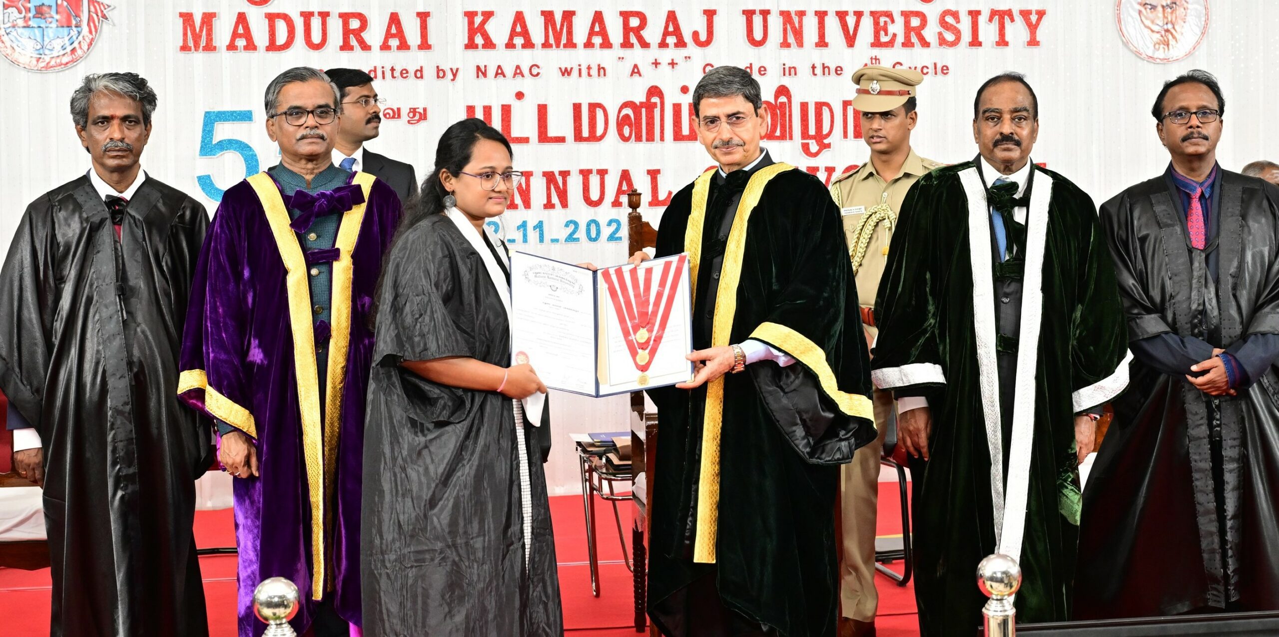 Governor Madurai university convocation