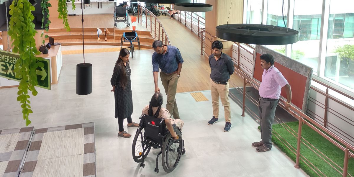 R2D2 has trained close to 60 PwDs as part of the wheelchair skills training programme. (Supplied)