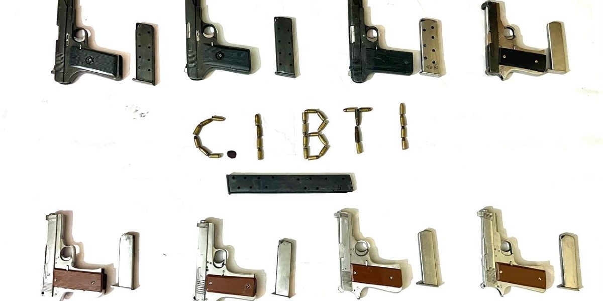 Weapons recovered from the accused