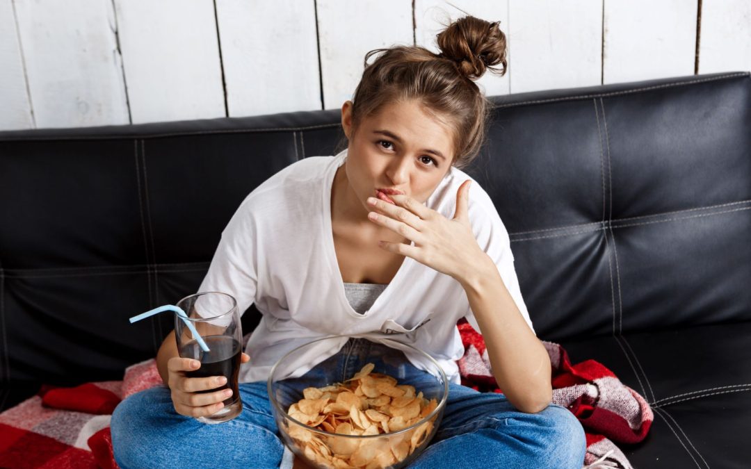 Emotional eating is eating as a way to suppress or soothe negative emotions, such as stress, anger, fear, boredom, sadness and loneliness. (Wikimedia Commons)