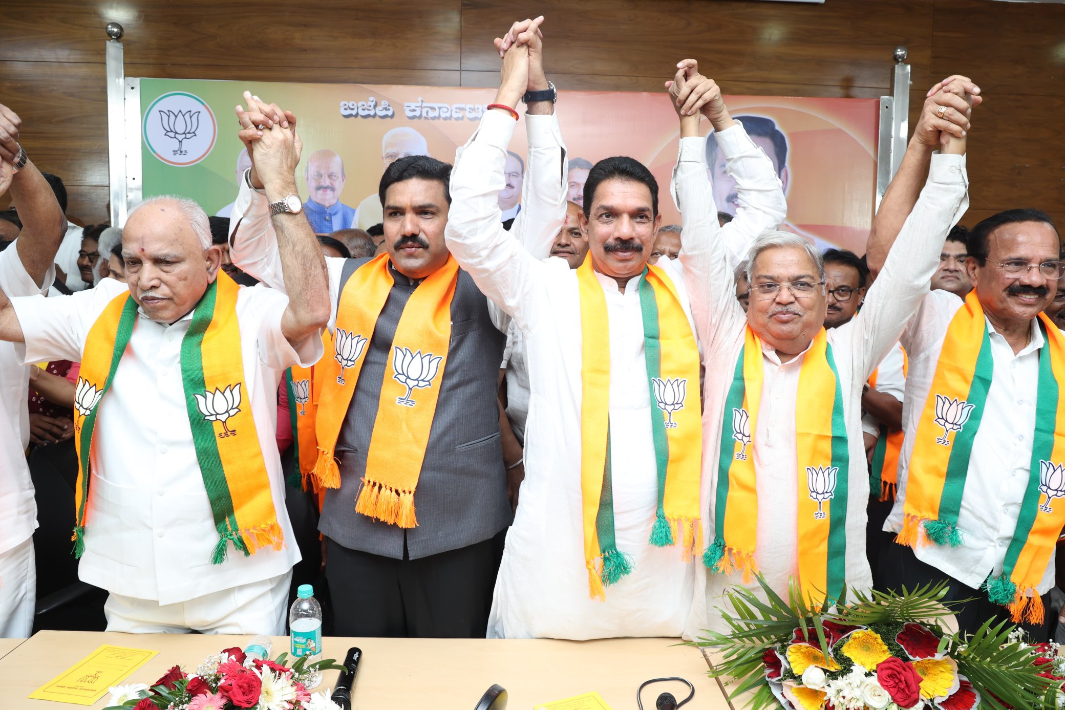 Karnataka BJP Opposition Leader BS Yediyurappa BY Vijayendra