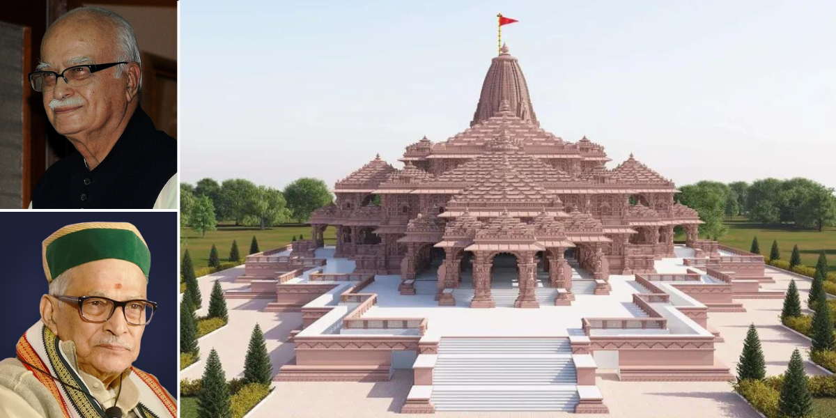 LK Advani and MM Joshi will not be attending the Ram Temple consecration ceremony. (Creative Commons)