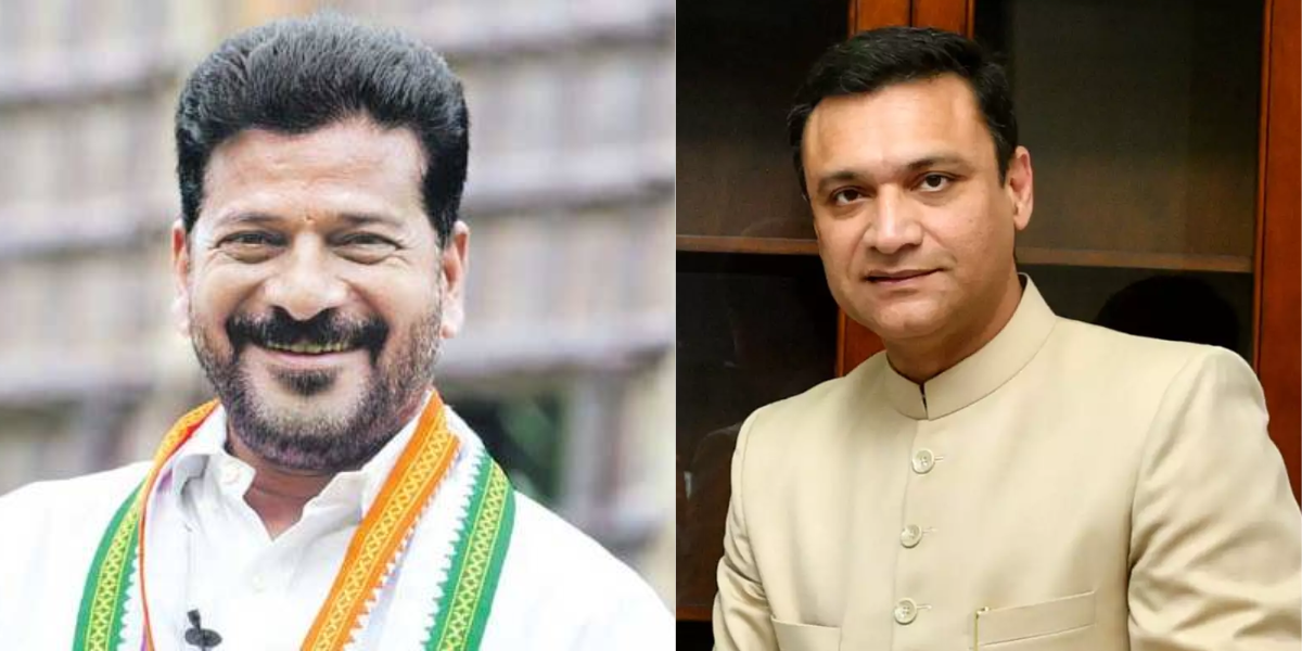 Telangana Chief Minister Revanth Reddy and AIMIM MLA Akbaruddin Owaisi. (Commons)