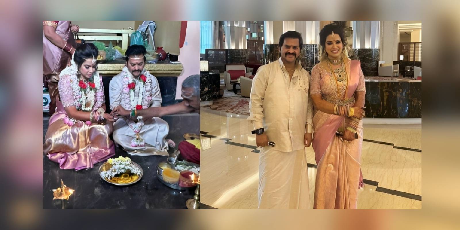 Redin Kingsley weds Sangeetha