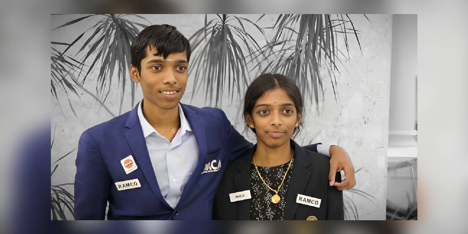 Vaishali and Praggnanandhaa become the world's first brother-sister Grandmasters duo
