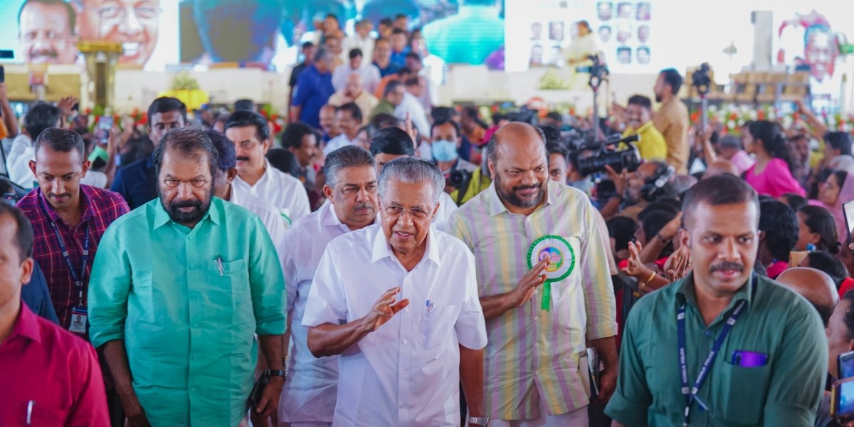 Pinarayi Vijayan at the Nava Kerala Sadas