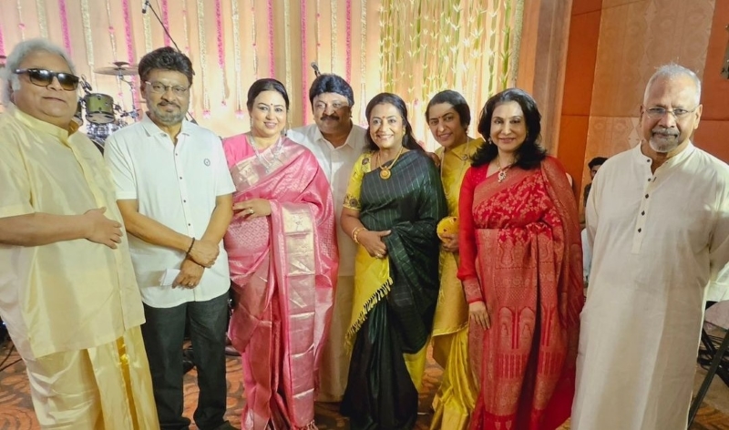 Prabhu, Maniratnam and other prominent figures at wedding