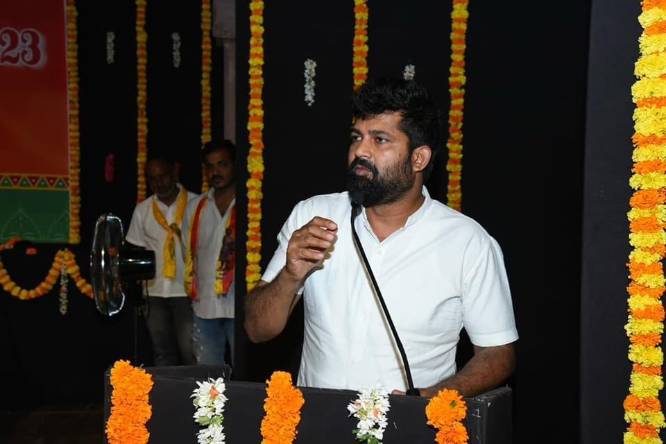 BJP's Mysuru MP Pratap Simha has been booked for reportedly making derogatory remarks against CM Siddaramaiah in Hunsur. (Supplied)