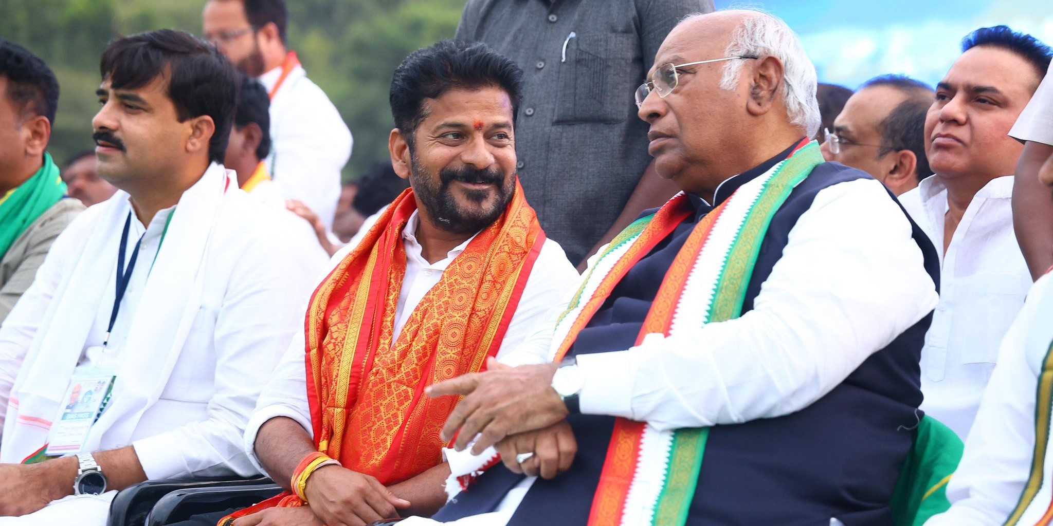 Telangana Congress swearing-in
