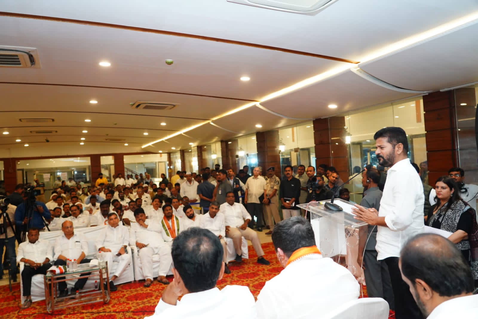 Revanth Reddy has to consolidate his position in the state by winning a maximum number of Lok Sabha seats. (X)