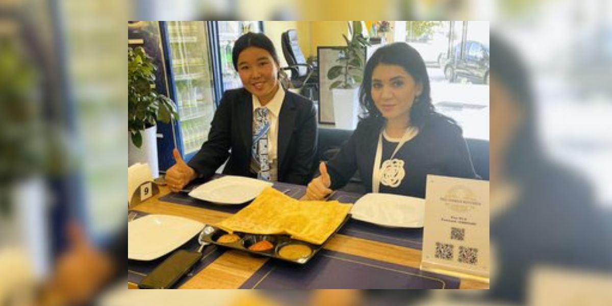 The Indian restaurant has received a phenomenal response from Uzbeks.