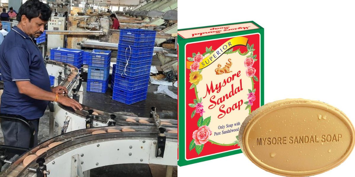 In November 2023, the monthly production of Mysore Sandal soap crossed 4144 Metric Tonnes. (Supplied)
